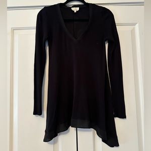 Anthropologie Black Tunic